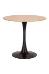 Stół Simplet Skinny dąb/ czarny 80 cm
