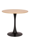 Stół Simplet Skinny dąb/ czarny 80 cm