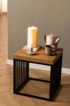 Stolik kawowy Strington 40x40cm dab - ACTONA