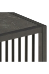 Stolik kawowy Strington 40x40cm marmur czarny - ACTONA
