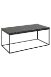 Stolik Barossa 110x55cm czarny marmur - ACTONA