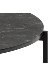 Stolik kawowy Lamoine 70cm czarny - ACTONA
