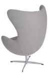 Fotel Jajo popielaty 129 Premium - D2 DESIGN