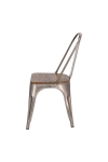 Krzesło Paris Wood metaliczne sosna orzech - D2 DESIGN