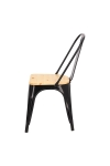Krzesło Paris Wood czarne sosnanaturalna - D2 DESIGN