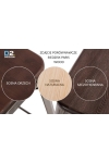Krzesło Paris Wood zielone sosna naturalna - D2 DESIGN
