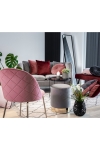 Krzesło Geneve różowe VIC/ złote - House Nordic