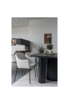 Krzesło Melilla boucle białe/ czarne - House Nordic