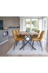 Krzesło Middelfart żółty VIC/ czarne - House Nordic