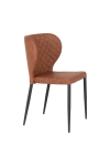 Krzesło Pisa brązowe vintage PU/ czarne - House Nordic