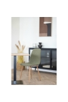 Krzesło Stockholm boucle zielone/ naturalne - House Nordic