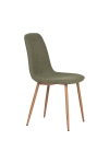 Krzesło Stockholm boucle zielone/ naturalne - House Nordic
