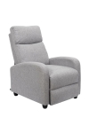 Fotel rozkładany Recliner Dream szary - Intesi