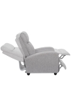 Fotel rozkładany Recliner Dream szary - Intesi
