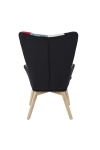 Fotel uszak Helsinki multikolor patchwork - Intesi