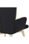 Fotel uszak Helsinki multikolor patchwork - Intesi