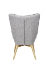 Fotel uszak Helsinki szary patchwork - Intesi