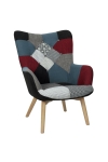 Fotel Uszak szeroki patchwork - Intesi