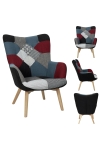 Fotel Uszak szeroki patchwork - Intesi