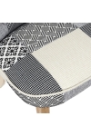 Krzesło Eleonora szara patchwork - Intesi