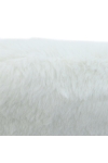 Fotel uszak Helsinki biały furry - Intesi
