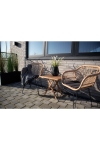 Stolik pomocniczy Bilbao 50x50cm naturalny tekowy - House Nordic