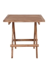 Stolik pomocniczy Bilbao 50x50cm naturalny tekowy - House Nordic