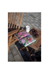 Stolik pomocniczy Bilbao 50x50cm naturalny tekowy - House Nordic