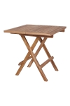 Stolik pomocniczy Bilbao 50x50cm naturalny tekowy - House Nordic