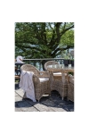 Krzesło Larisa rattan/szare - House Nordic