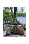 Krzesło Larisa rattan/szare - House Nordic