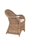 Krzesło Larisa rattan/szare - House Nordic