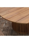 Stół Lorca 120cm tekowy naturalny - House Nordic