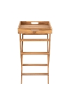 Stolik z tacą Ronda tekowy 29x39cm - House Nordic