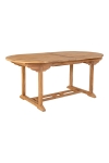 Stół rozkładany Salamanca 90/240cm tekowy - House Nordic