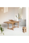 Stół rozkładany Salamanca 90/240cm tekowy - House Nordic