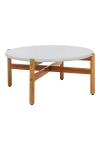Stolik kawowy Terracina 84,5cm akacja/terrazzo - House Nordic