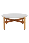 Stolik kawowy Terracina 84,5cm akacja/terrazzo - House Nordic
