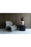 Stolik pomocniczy Boavista 80cm brązowy ciemny - House Nordic