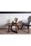 Stolik kawowy Hellerup 75cm orzech - House Nordic