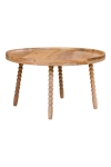 Stolik kawowy Jammu 60cm mango naturalny - House Nordic