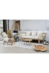 Stolik kawowy Jammu 60cm mango naturalny - House Nordic