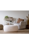 Pufa Manhattan biała teddy - House Nordic