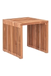 Stolik kawowy Pego 40cm tekowy - House Nordic