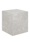 Stolik kawowy Prague 40x40cm szary marmur - House Nordic