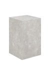 Stolik kawowy Prague 30x30cm szary marmur - House Nordic