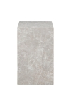 Stolik kawowy Prague 30x30cm szary marmur - House Nordic