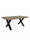 Stolik kawowy Toulon 70x120cm dąb dymiony - House Nordic