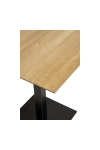 Stół Fano 70x70cm naturalny/ czarny - House Nordic ApS