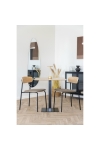 Stół Fano 70x70cm naturalny/ czarny - House Nordic ApS